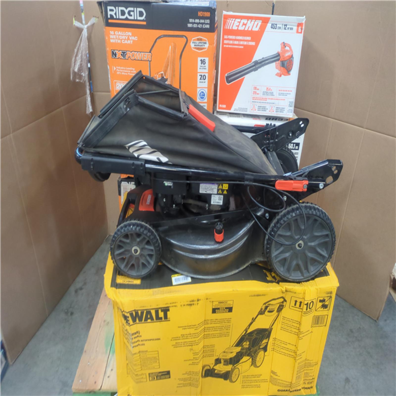 CALIFORNIA AS-IS OUTDOOR POWER EQUIPMENT
