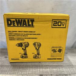 NEW - DEWALT 20V MAX Cordless Drill/Impact 2 Tool Combo Kit