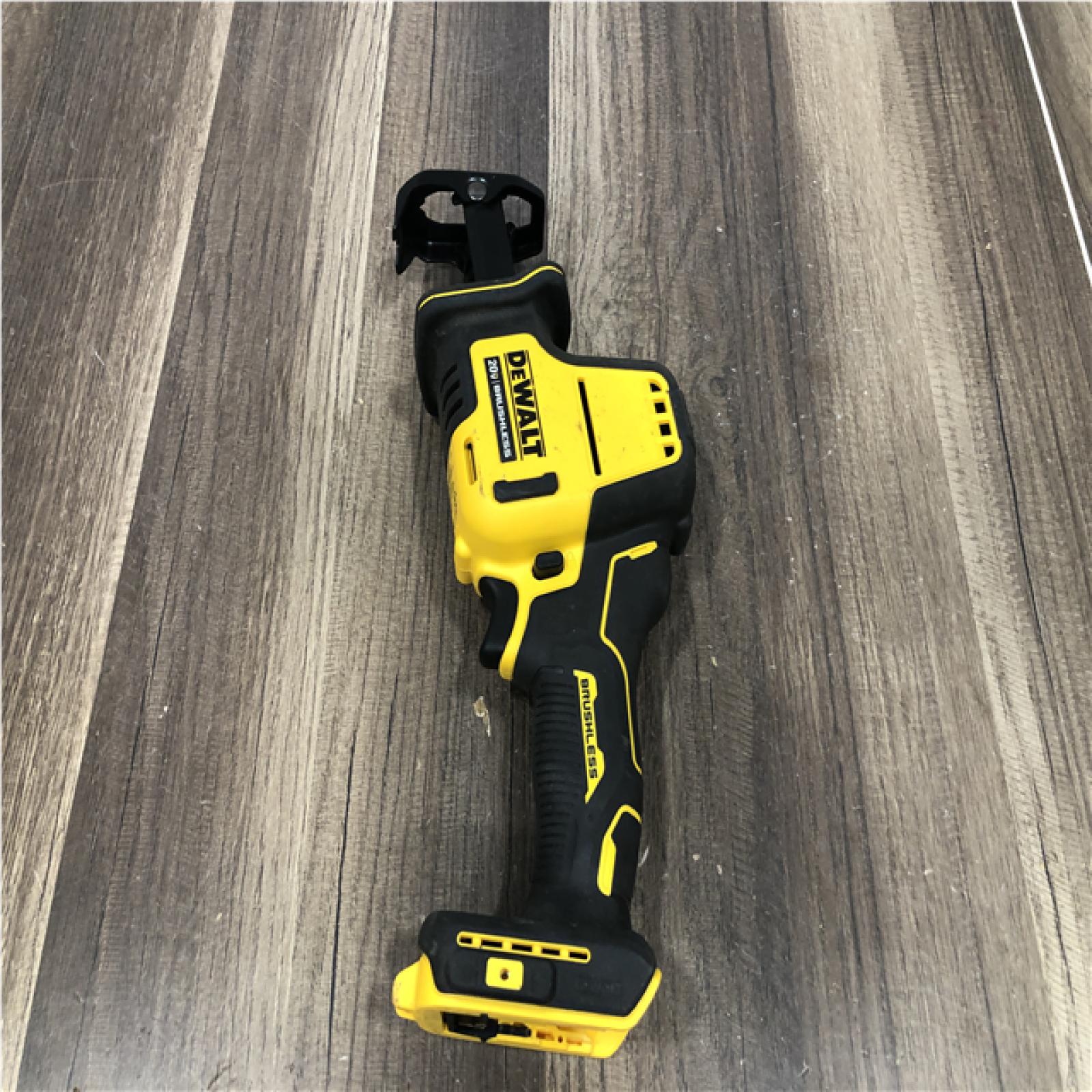 AS-IS DEWALT ATOMIC 20V MAX Cordless Brushless Compact Reciprocating Saw (Tool Only)