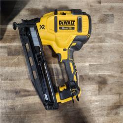 HOUSTON LOCATION - AS-IS DeWalt DCN660D1 20V 16 Gauge Cordless Angled Finish Nailer Kit W/ 2Ah Battery