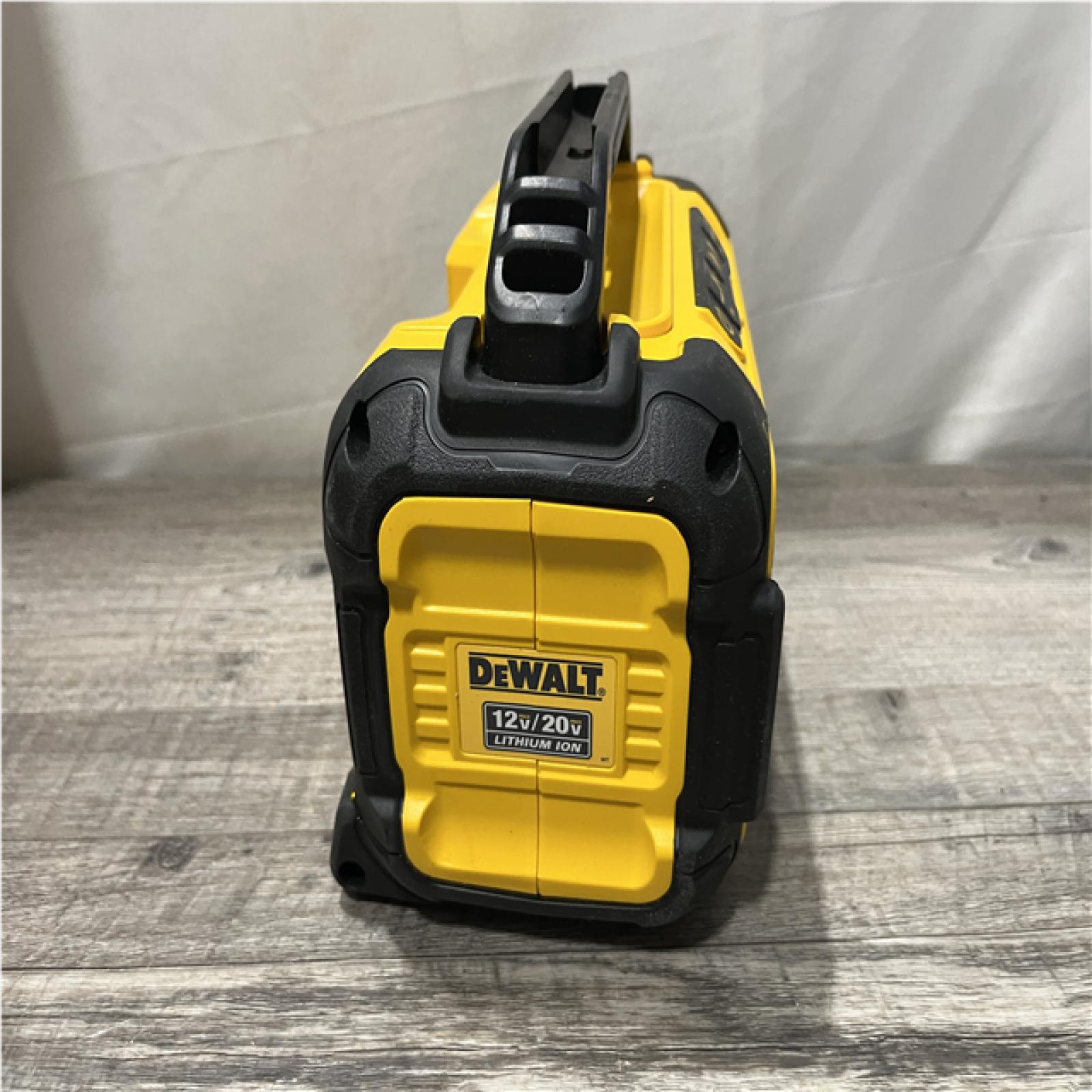 AS-IS DEWALT 20V MAX Cordless Bluetooth Speaker (Tool Only)