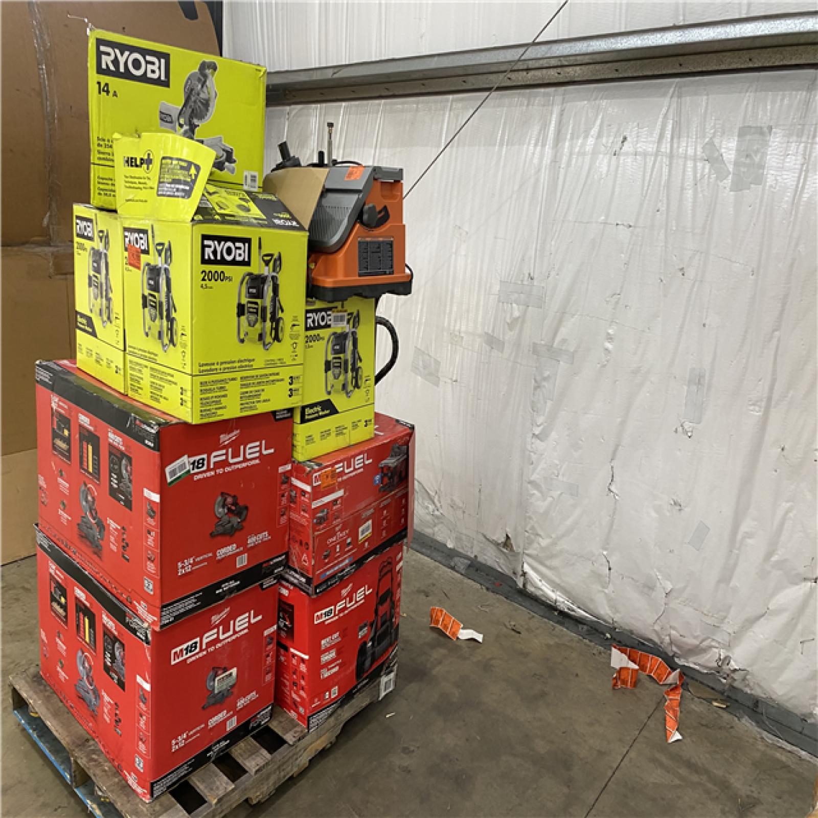 Houston Location AS IS - Tool Pallet