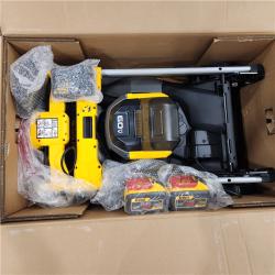 As-Is- FLEXVOLT 2x60V MAX 21 in. Cordless Battery Powered Self Propelled Lawn Mower Kit with 12.0 Ah Batteries and Chargers