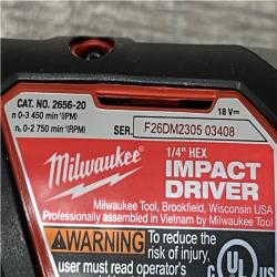 AS-IS Milwaukee 18V Lithium-Ion Cordless Drill Driver/Impact Driver Combo Kit