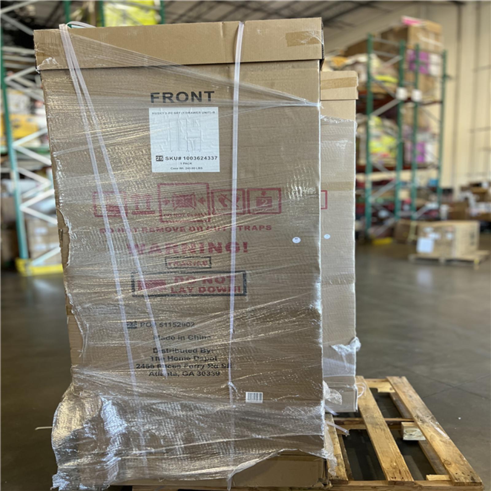 DALLAS LOCATION - AS-IS HUSKY 3PC SET PALLET- (2 UNITS)