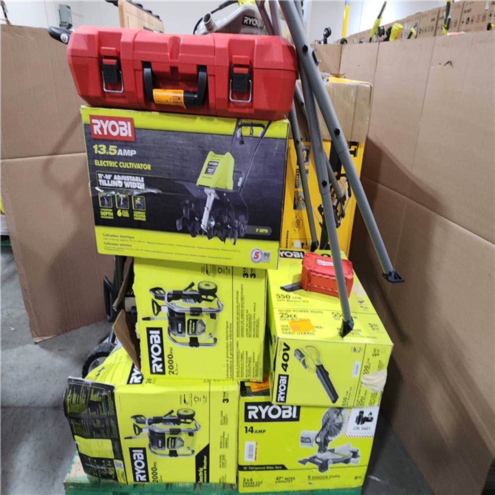 CALIFORNIA AS-IS TOOL PALLET