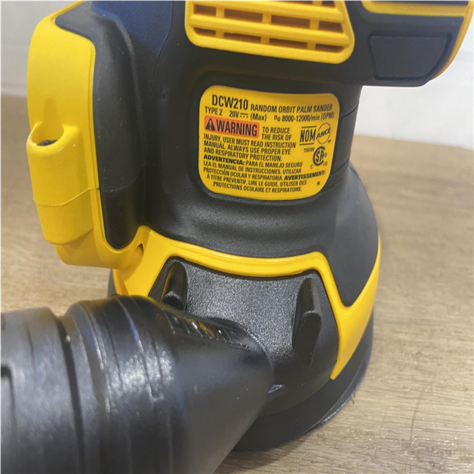 AS-IS DEWALT 20V MAX XR Cordless Brushless 5 in. Random Orbital Sander (Tool Only)