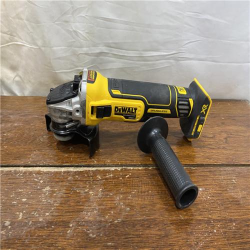 AS-IS DeWalt DCG405B 20V Max XR 4.5-Inch Slide Switch Small Angle Grinder (Tool Only)