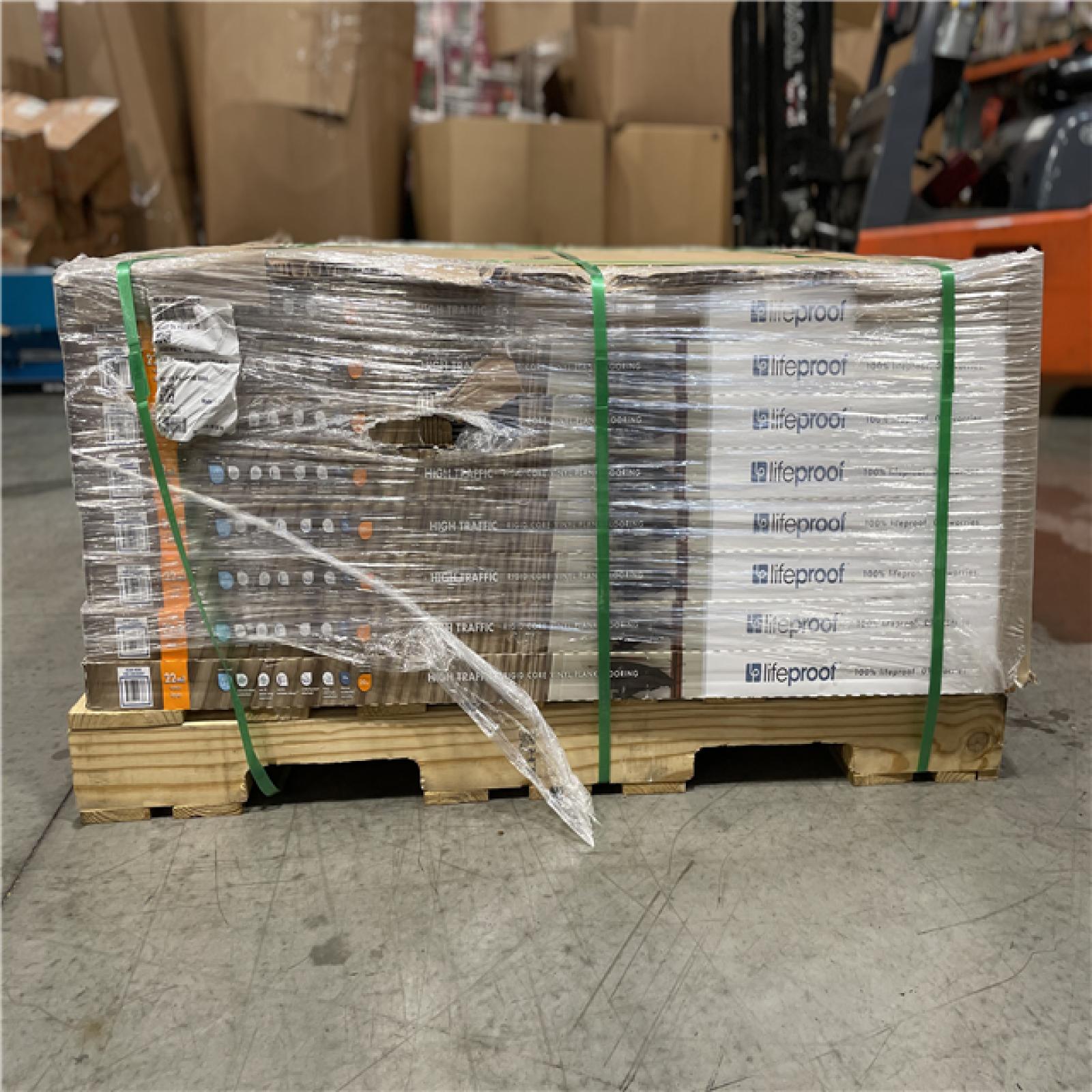 DALLAS LOCATION - LIFEPROOF Montrouge Oak 22 MIL x 9.06 in. W x 48.03 in. L Click Lock Waterproof Vinyl Plank Flooring (21.15 sq. ft. /Case) PALLET-(32 UNITS)