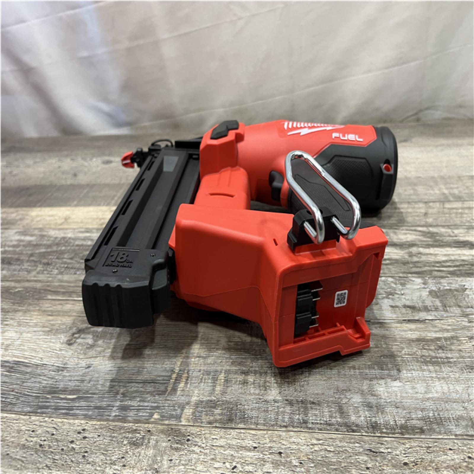 AS-IS Milwaukee FUEL 18-Volt Lithium-Ion Brushless Cordless Gen II 18-Gauge Brad Nailer (Tool-Only)