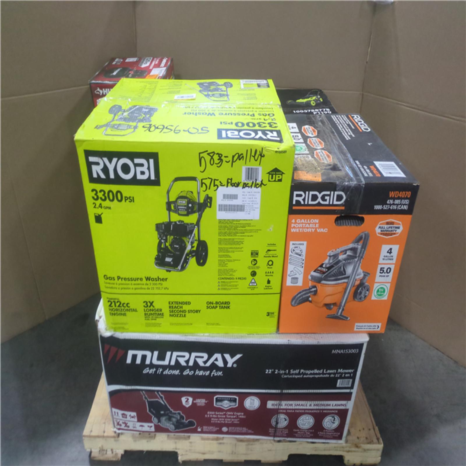 CALIFORNIA AS-IS OUTDOOR POWER EQUIPMENT