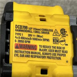 AS-IS DEWALT ATOMIC 20V Lithium-Ion Cordless 1/2 in. Hammer Drill Kit