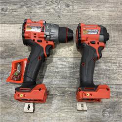 LIKE NEW - Milwaukee FUEL 18V Lithium-Ion Brushless Cordless Hammer Drill and Impact Driver Combo Kit