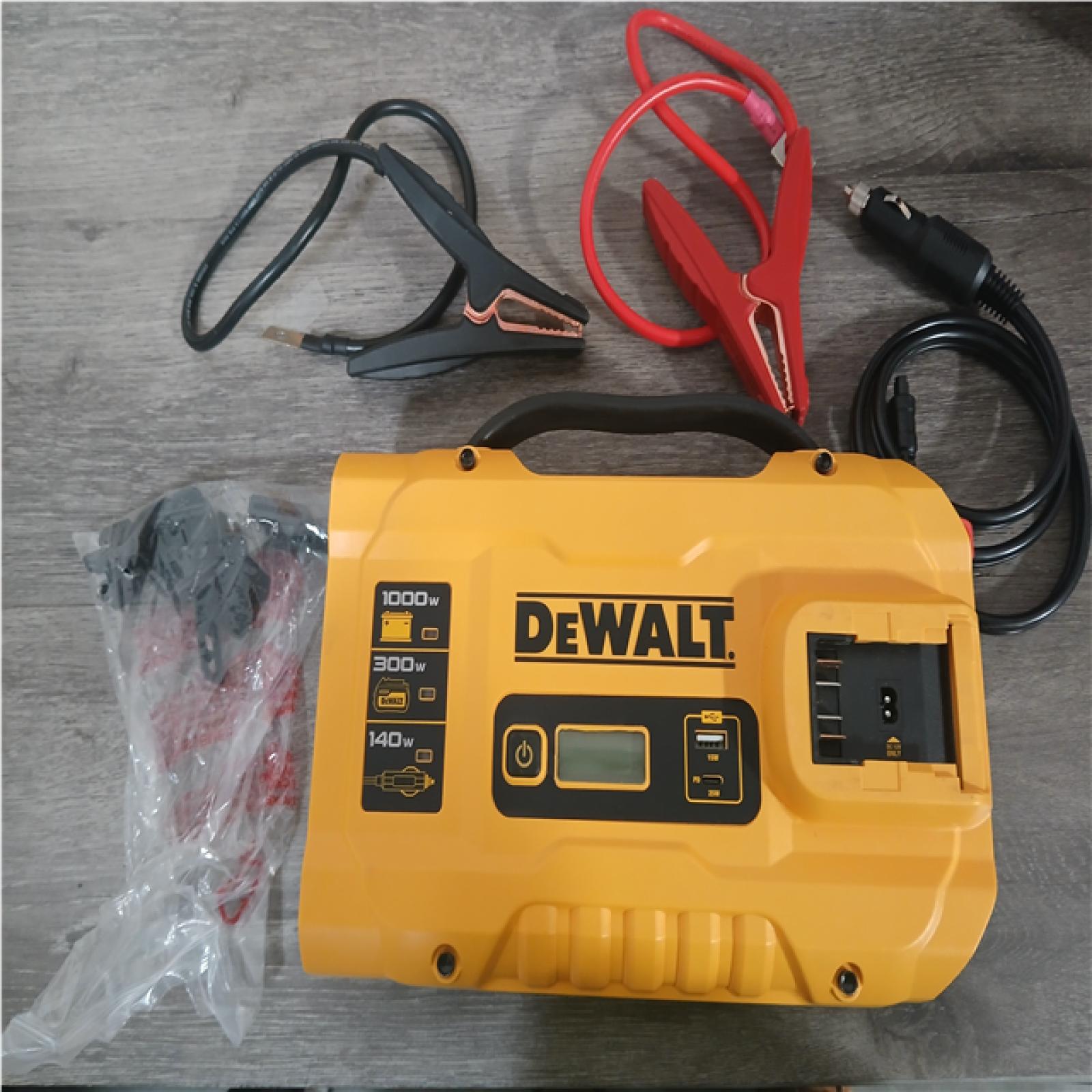 CALIFORNIA AS-IS DEWALT 1000W POWER INVERTER DXAEPIP3W