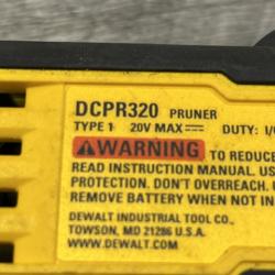 AS-IS DEWALT 20V MAX Cordless Pruner Kit