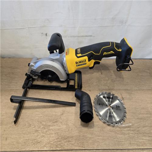 AS-IS DEWALT ATOMIC 20V MAX Cordless 4-1/2 in. Circular Saw (Tool Only)
