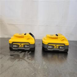 AS-IS- Dewalt Max Powerstack Li-Ion Battery  20V  5.0 Ah  (QUANTY 6)