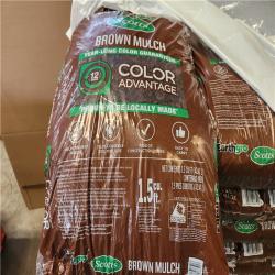 Phoenix Location NEW Earthgro 1.5 cu. ft. Brown Wood Shredded Bagged Mulch Pallet (96-Bags)