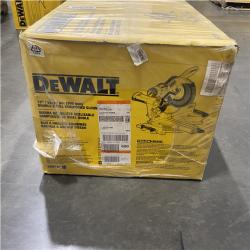 NEW- DeWalt 15 Amps 12 in. Corded Dual-Bevel Sliding Compound Miter Saw