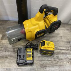 AS-IS DEWALT FLEXVOLT 60V MAX 125 MPH 600 CFM Brushless Cordless Battery Powered Blower Kit