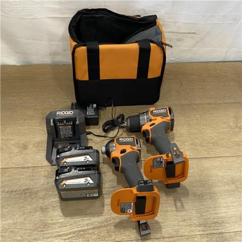 AS-IS RIDGID 18V SubCompact Brushless 2-Tool Combo Kit