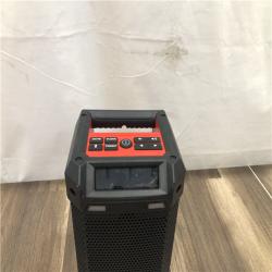 AS-IS Milwaukee  12-Volt Lithium-Ion Cordless Bluetooth/AM/FM Jobsite Radio with Charger