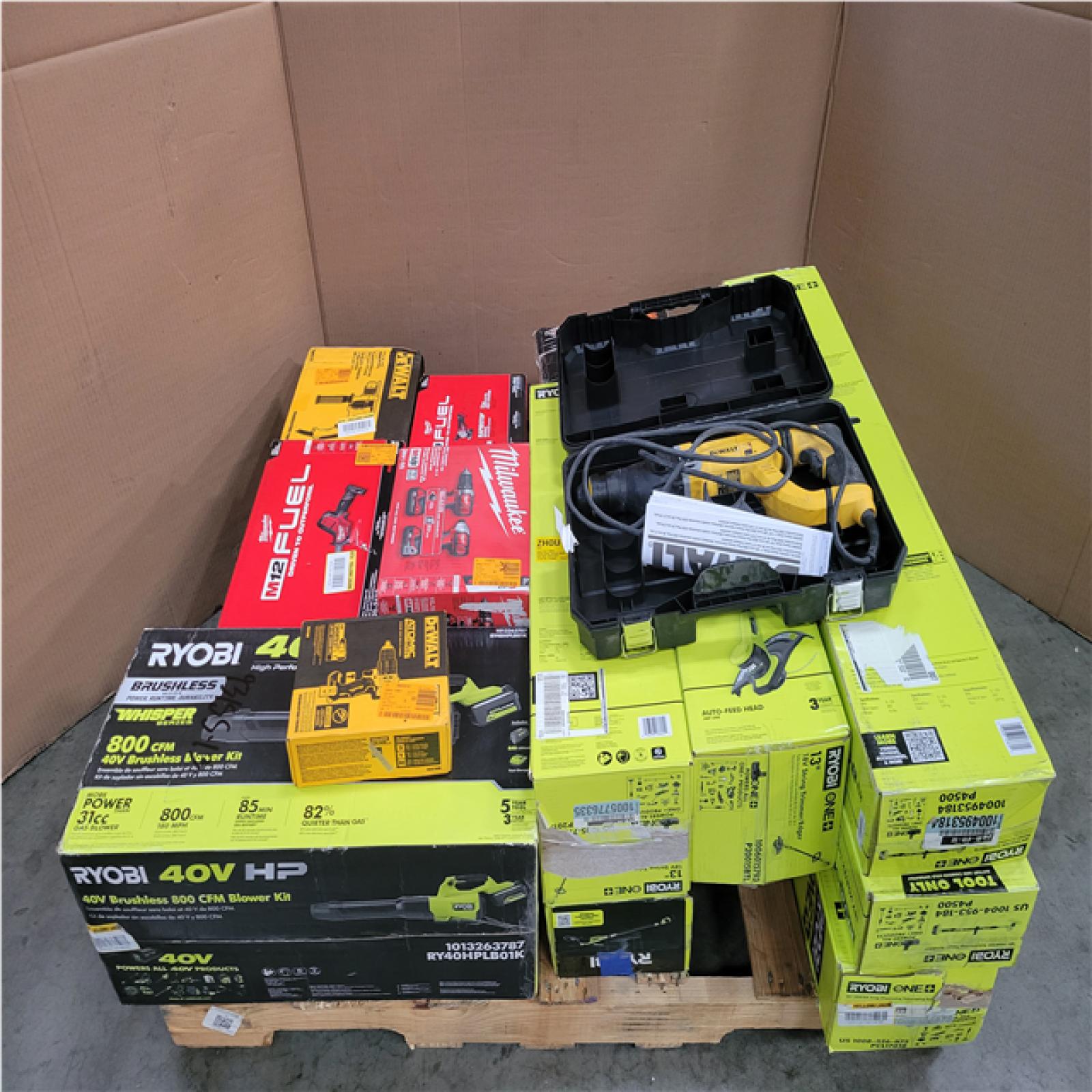 CALIFORNIA AS-IS TOOL PALLET