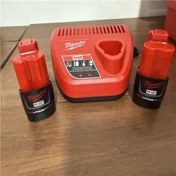 California AS-IS Milwaukee M12 Force Logic Press Tool Kit, Includes (2) Batteries, Charger & Hard Case