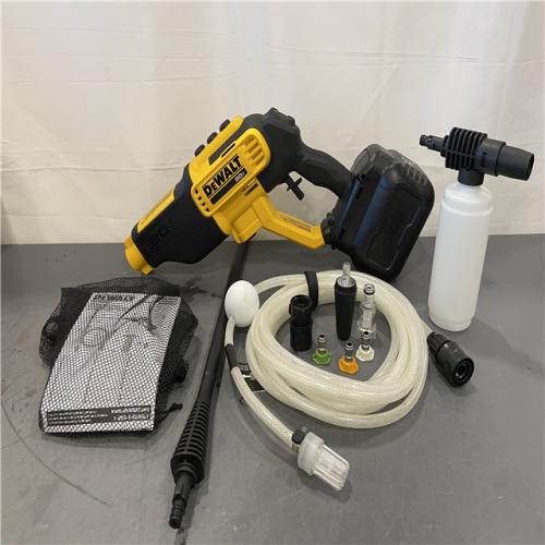 AS-IS - Dewalt 20V 550 PSI  1 GPM Cordless Power Cleaner W/ 4 Nozzles