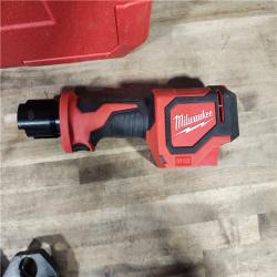 HOUSTON LOCATION - AS-IS Milwaukee-2674-22P M18 Short Throw Press Tool Kit W/ Viega PureFlow Jaws