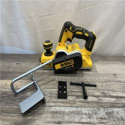 AS-IS DEWALT 20V MAX XR Cordless Brushless 3-1/4 in. Planer (Tool Only)