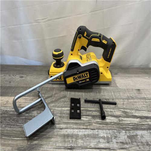 AS-IS DEWALT 20V MAX XR Cordless Brushless 3-1/4 in. Planer (Tool Only)