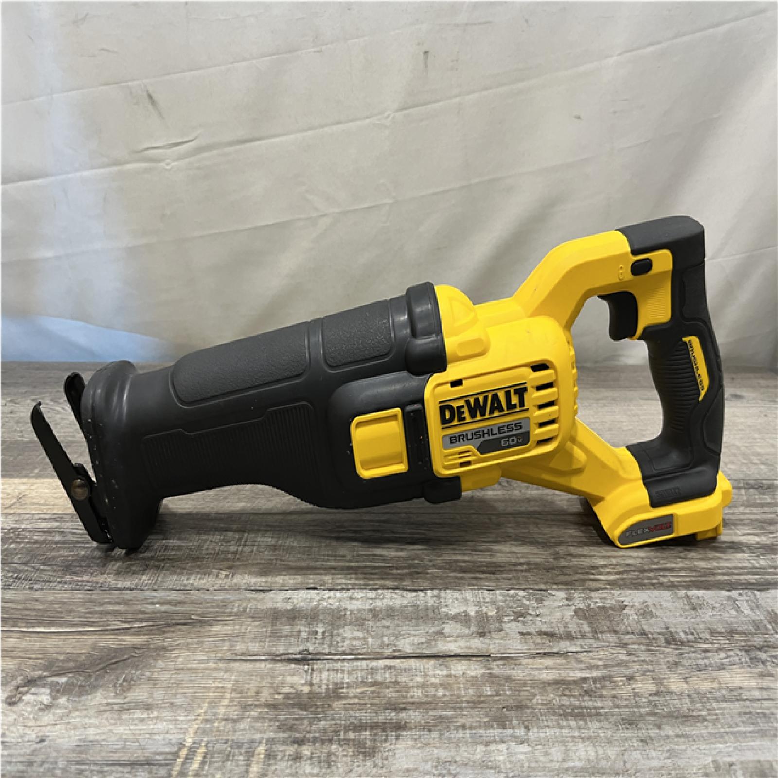 AS-IS DEWALT FLEXVOLT 60V MAX Cordless Brushless Reciprocating Saw (Tool Only)