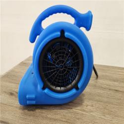 Phoenix Location Like NEW B-Air 1/4 HP Air Mover Blower Fan for Water Damage Restoration Carpet Dryer Floor Home and Plumbing Use in Blue VP-25