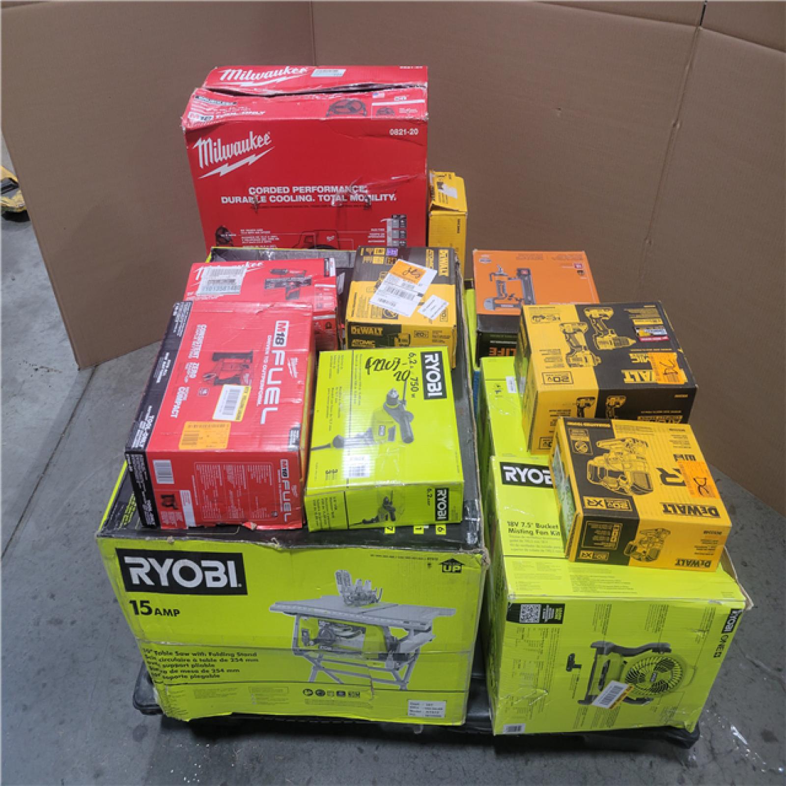 CALIFORNIA AS-IS TOOL PALLET
