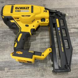 AS-IS DEWALT 20V MAX XR 16-Gauge Lithium-Ion Cordless Finish Nailer (Tool Only)