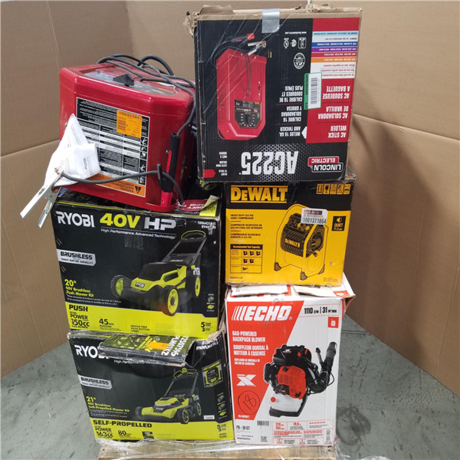 CALIFORNIA AS-IS OUTDOOR POWER EQUIPMENT