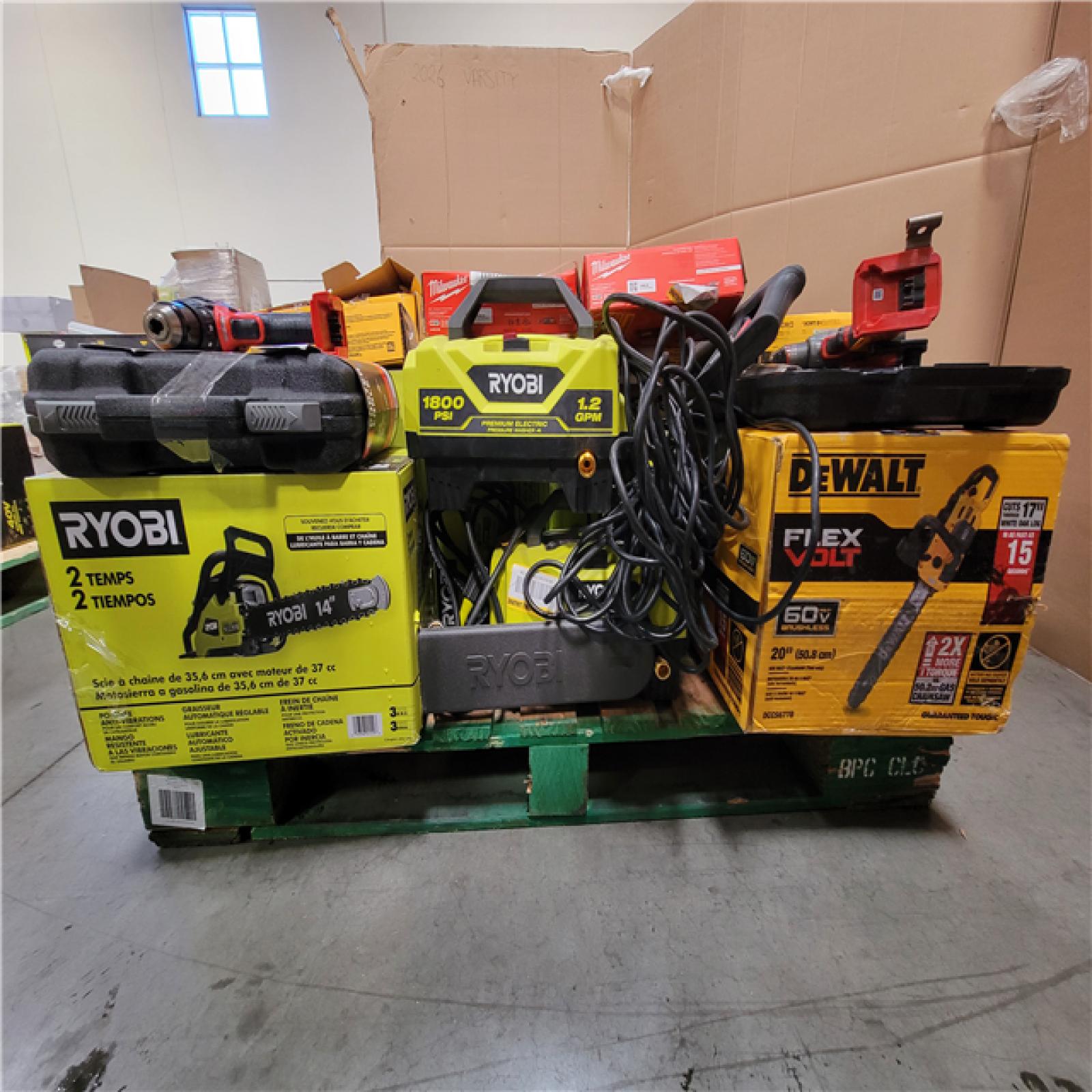 California AS-IS Tool Pallet