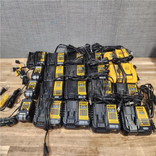 HOUSTON LOCATION - AS-IS DEWALT BATTERY CHARGER PACK QTY - 20