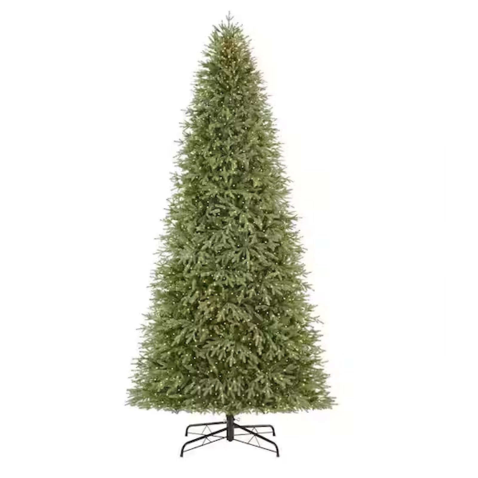 DALLAS LOCATION - Home Accents Holiday 12 ft. Jackson Noble Fir LED Pre-Lit Artificial Christmas Tree