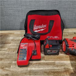 HOUSTON LOCATION - AS - IS Milwaukee FUEL 18V Lithium-Ion Brushless Cordless 1/2 in. Impact Wrench w/Friction Ring Kit