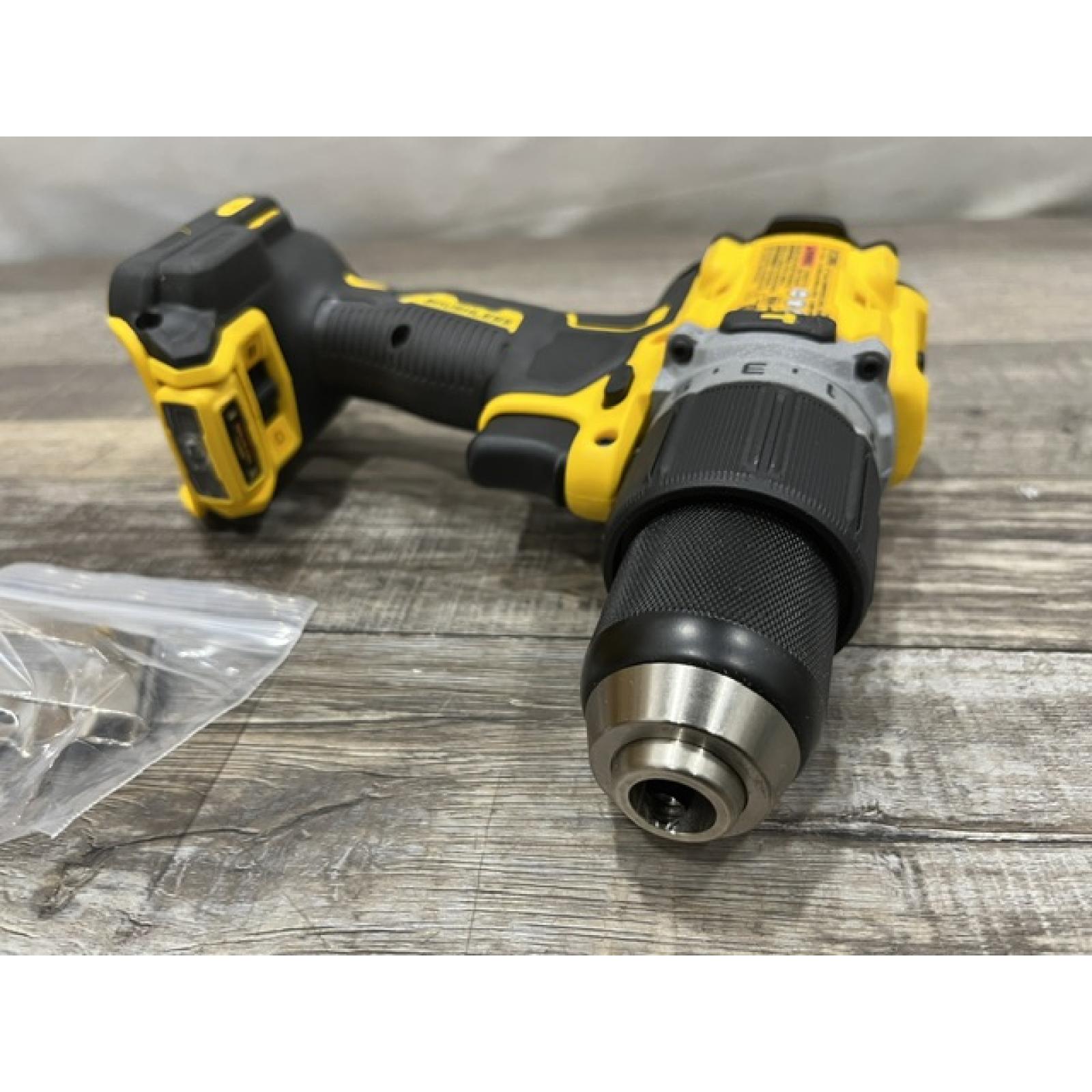 AS-IS DEWALT 20V XR Brushless Cordless 1/2 in. Hammer Drill (Tool-Only)