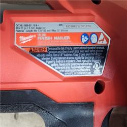 HOUSTON LOCATION - AS-IS Milwaukee FUEL 18-Volt Lithium-Ion Brushless Cordless Gen II 15-Gauge Angled Finish Nailer (Tool-Only)