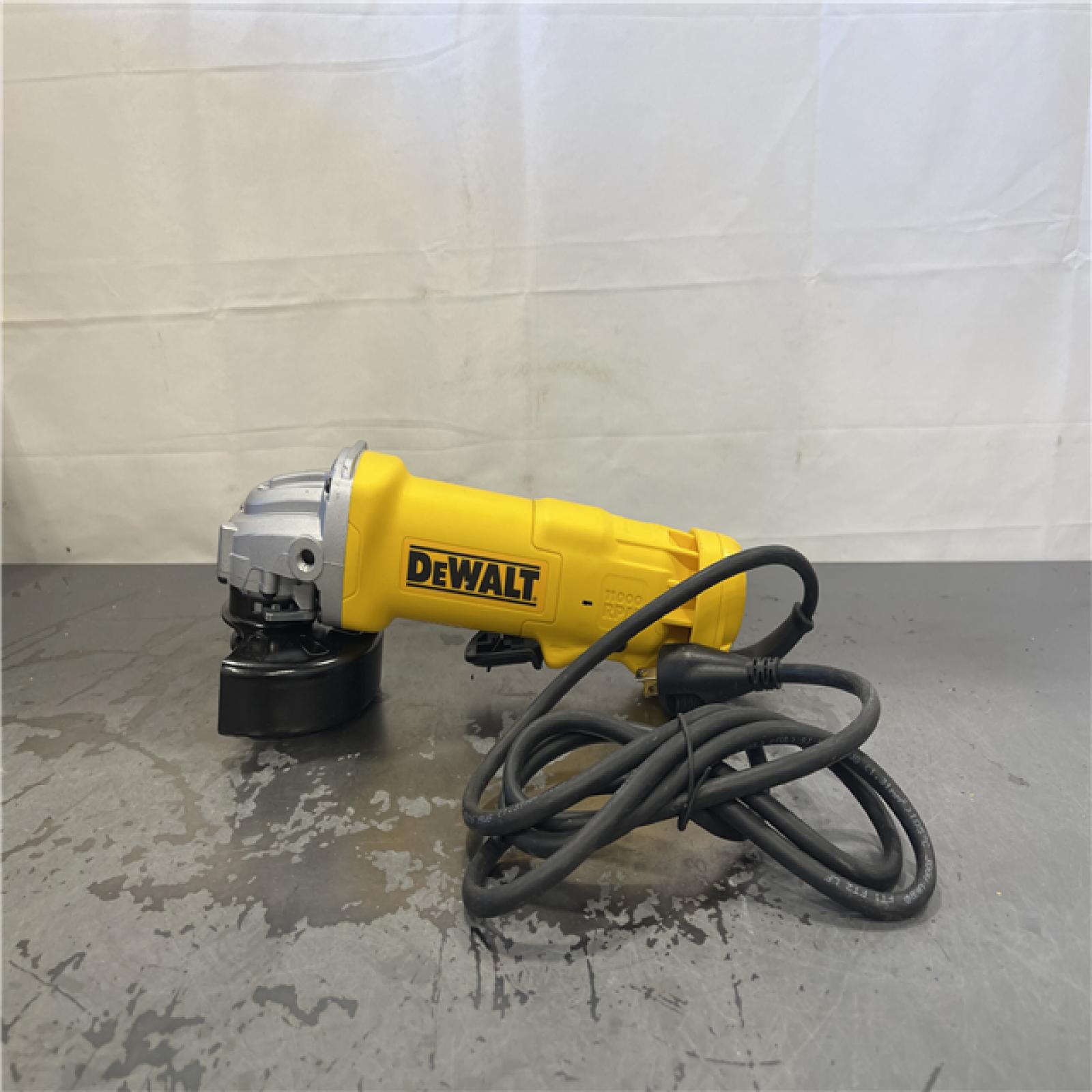 AS-IS- DeWalt 20V XR Cordless 4-1/2. in. to 5 in. Variable Speed Angle Grinder (Tool Only)
