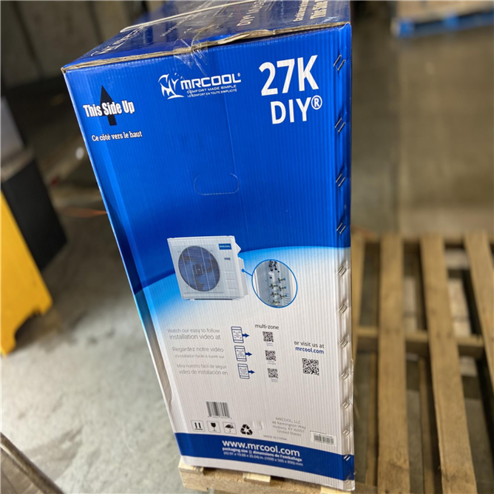 DALLAS LOCATION - MRCOOL DIY 27,000 BTU 2.25 Ton 3-Zone Mini Split Heat Pump Condenser 208/230V
