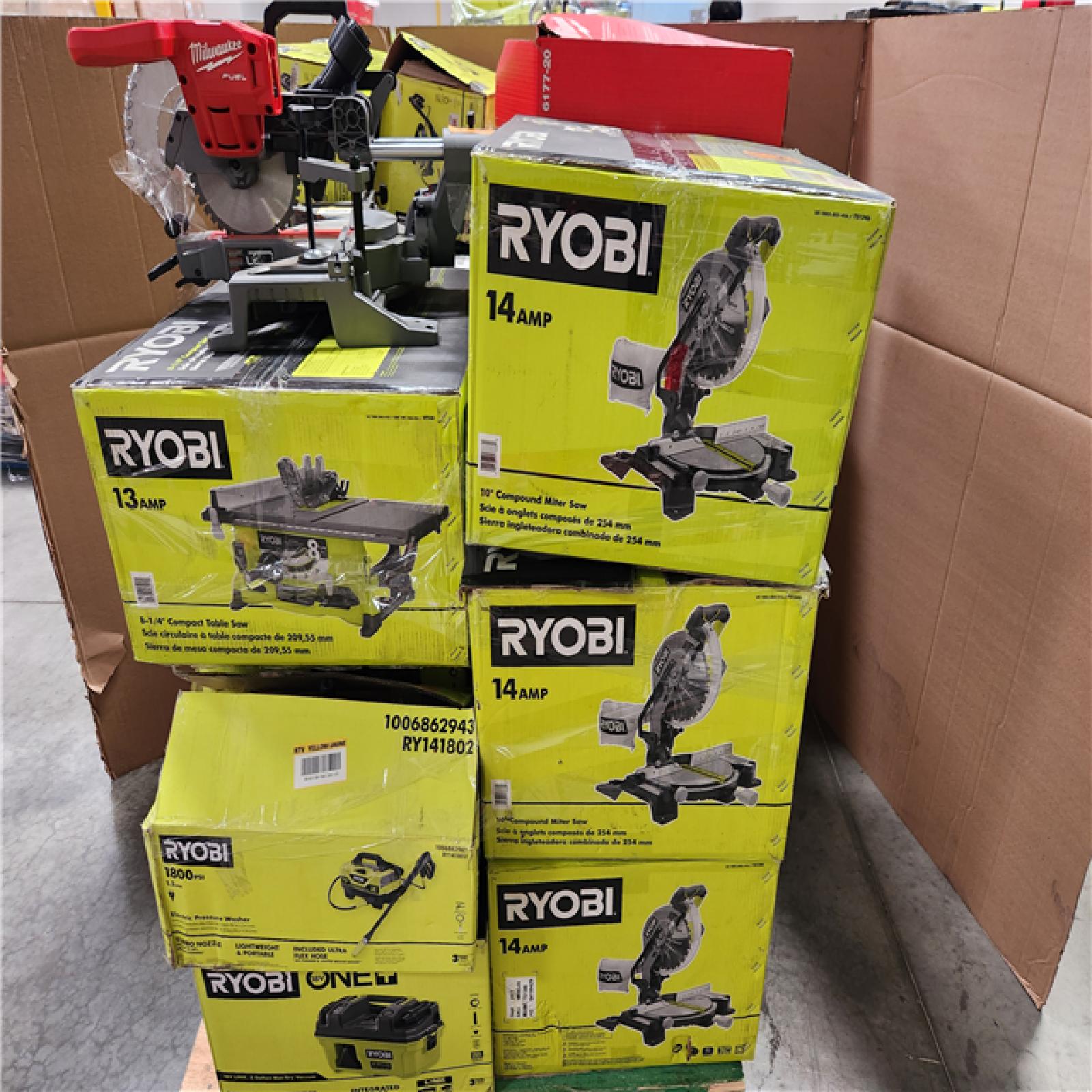 CALIFORNIA AS-IS TOOL PALLET
