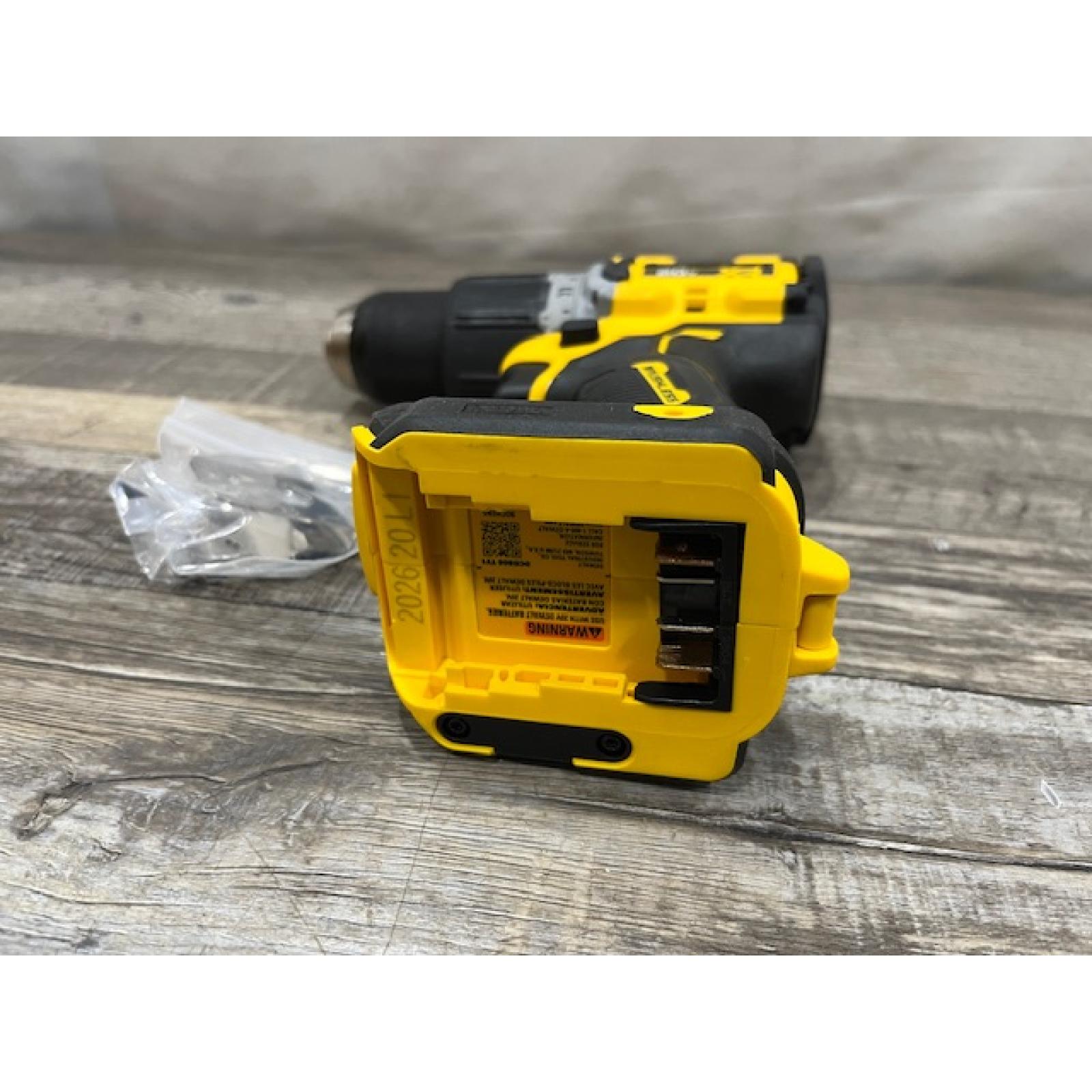 AS-IS DEWALT 20V XR Brushless Cordless 1/2 in. Hammer Drill (Tool-Only)