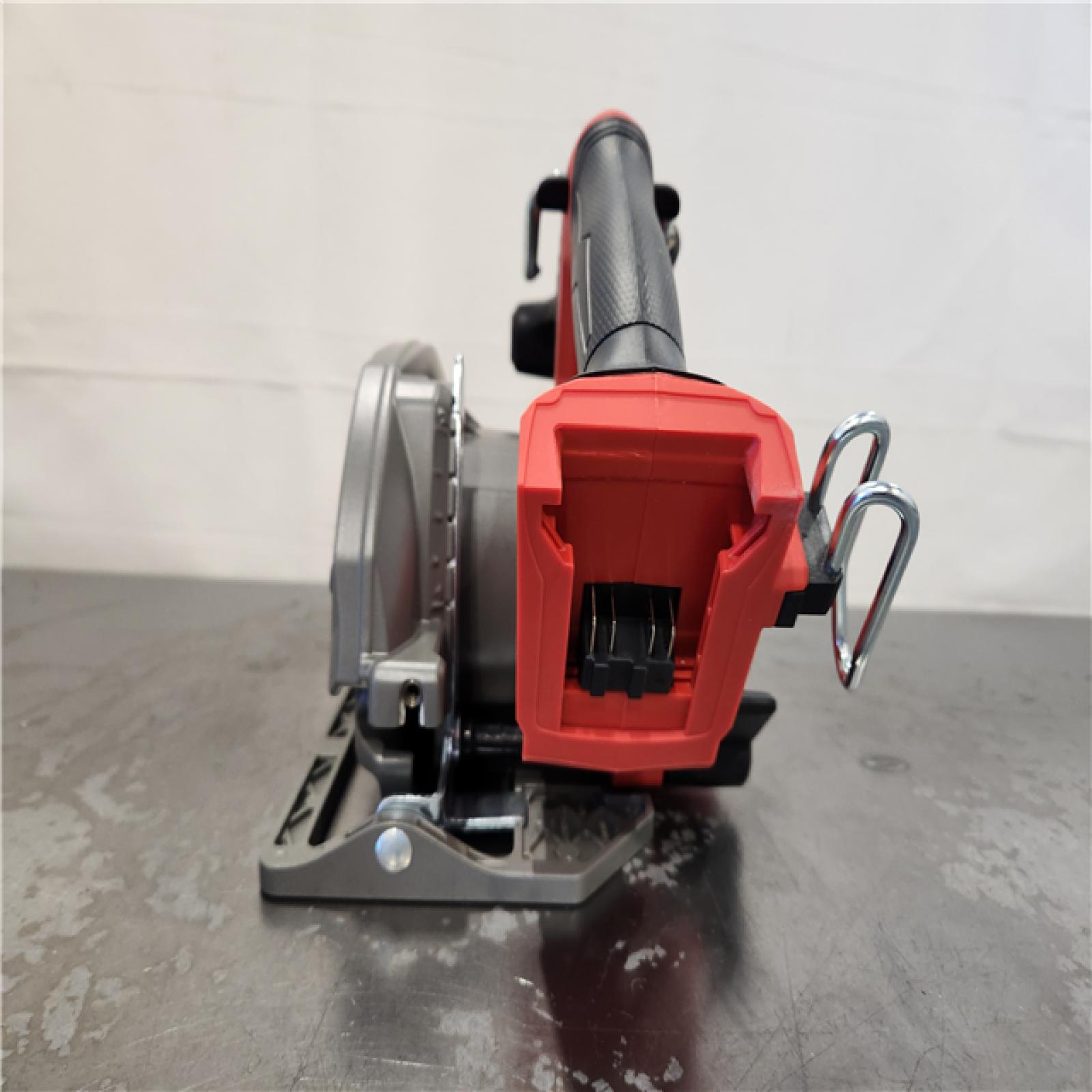 AS-IS- Milwaukee FUEL 18V Lithium-Ion Brushless Cordless 6-1/2 in. Circular Saw (Tool-Only)