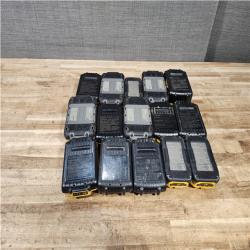 Houston Location AS-IS DeWalt Batteries QTY/15