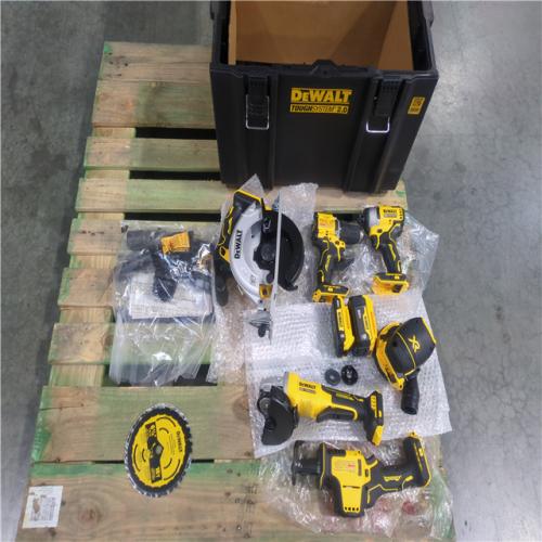 CALIFORNIA AS-IS DEWALT 20v 6 TOOL COMBO KIT